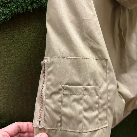 Vintage 1980s Sears Down Filled Bomber Jacket Large - Picture 8 of 9